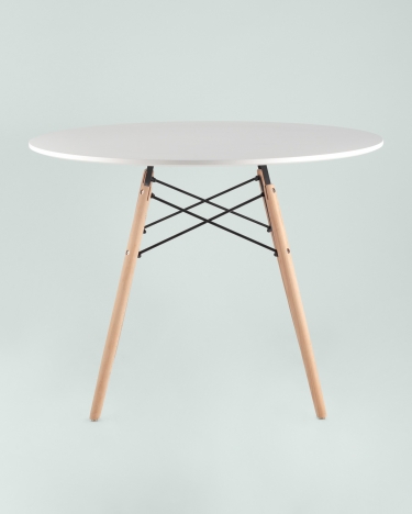 Стол Stool Group DSW D100 Белый
