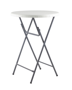 Стол круглый Stool Group Кейт коктейльный Белый