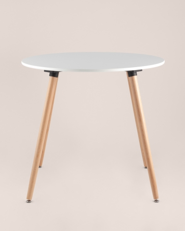Стол Stool Group Oslo Round WT Белый