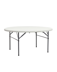 Стол складной круглый Stool Group Кейт 150 Белый