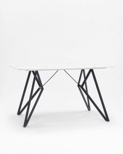 Стол обеденный Stool Group Денвер 140x90 Белый