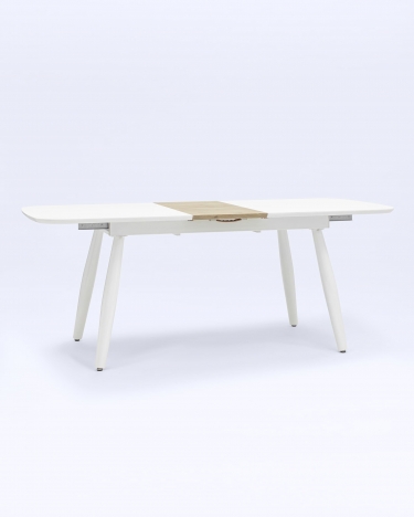 Стол раскладной Stool Group Чикаго 160-200 Белый
