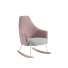 Кресло-качалка Micuna Micuna Микуна Wing/Moom waterwood текстиль pink tierra/light grey