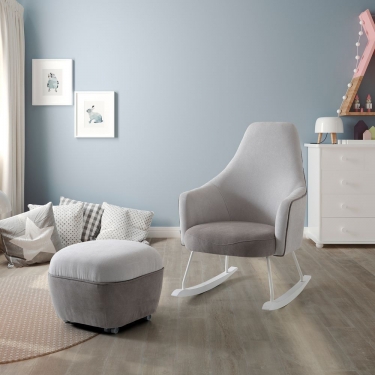 Кресло-качалка Micuna Micuna Микуна Wing/Moom waterwood текстиль pink tierra/light grey