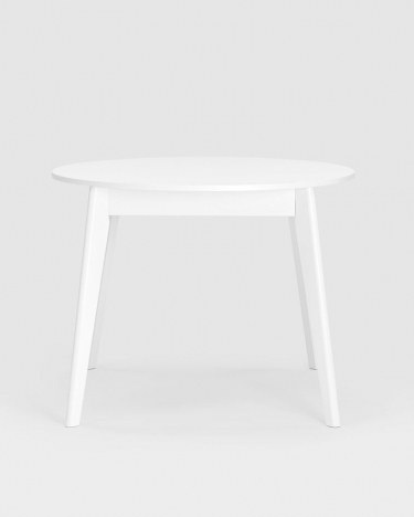 Стол раздвижной Stool Group Rondo 100-135 Белый
