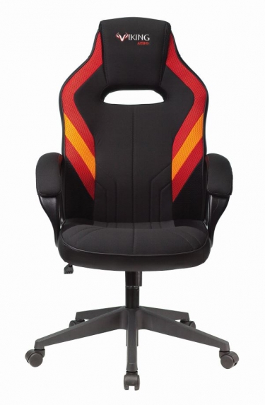 Кресло игровое Zombie Бюрократ VIKING 3 AERO RED