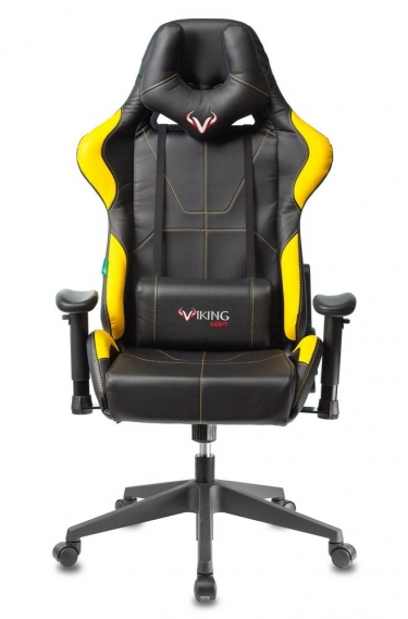 Кресло игровое Zombie Бюрократ VIKING 5 AERO ORANGE