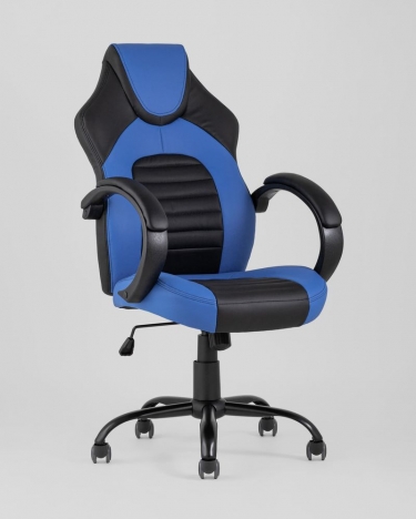 Геймерское кресло Stool Group TopChairs Racer Midi Синий