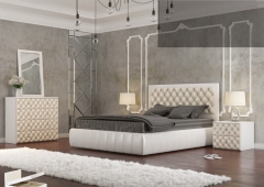 Кровать Вита 160x200 с подъемным механизмом 2200x2200x1100 СВ-Стиль
