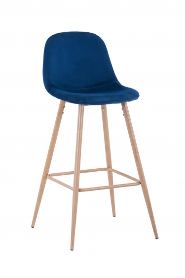 Стул барный Stool Group Валенсия дерево Синий