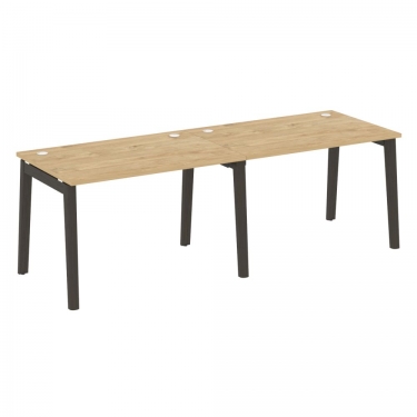Рабочая станция Рива ONIX WOOD OW.RS-2.2.8 Тиквуд Светлый/Темный
