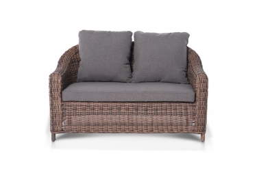 Диван двухместный 4sis Кон Панна YH-C2808W brown