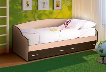 Кровать Матрица Софа 4 9001900 Бук светлый