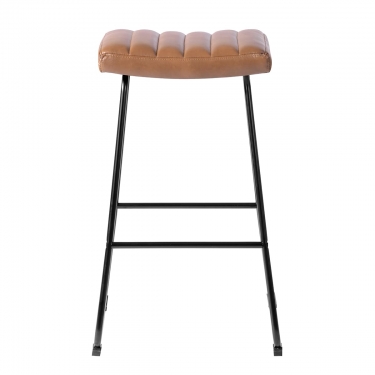Стул барный Stool Group Ковбой экокожа Коричневый