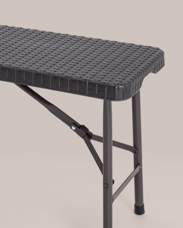 Скамейка складная пластиковая Stool Group Кейт 180 HDPE Коричневый