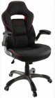 Игровое кресло Китай PROF 36 Черный-Синий Кант