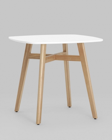 Стол обеденный Stool Group Target 80x80 Белый