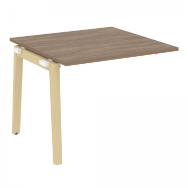 Проходной наборный элемент переговорного стола Рива ONIX WOOD OW.NPRG-1 Дуб Аризона/Светлый
