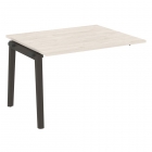Проходной наборный элемент переговорного стола Рива ONIX WOOD OW.NPRG-2 Денвер Светлый/Темный