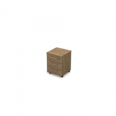 Тумба подкатная ALSAV GLOSS LINE 9НТ.004 Teakwood