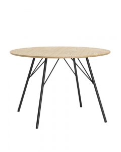 Стол обеденный Stool Group Мемфис D110 Дуб беленый