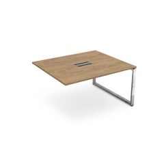 Стол системы БЭНЧ, переговорный, конечный ALSAV GLOSS LINE НСПК-О.928 Teakwood