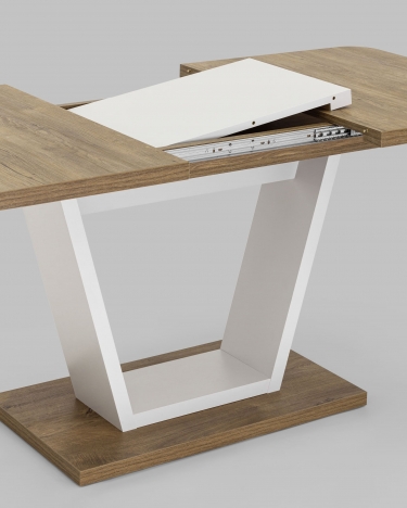 Стол раскладной Stool Group Vector 120-160 дуб Ка-пепел