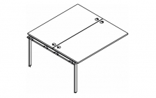 Приставка к рабочей станции Skyland XTEN GLOSS XIGWST 1214 Бук Тиара
