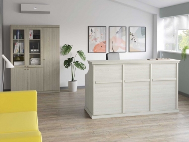 Стойка ресепшн POINTEX BERN BRN8690203 Светлый дуб