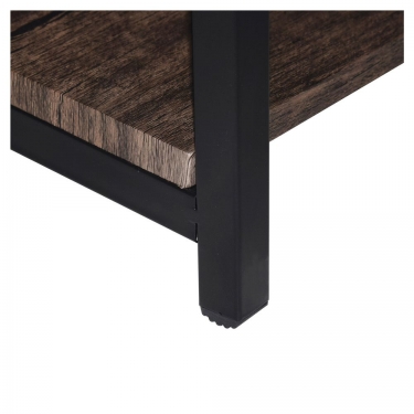 Стеллаж на металлокаркасе BRABIX BRABIX LOFT SH-002 Мореный дуб