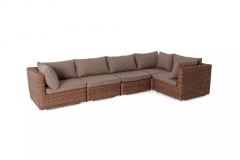 Трансформирующийся диван 4sis Лунго YH-C1033W-SET brown
