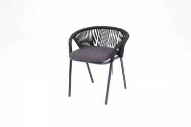 Плетеный стул 4sis Женева GEN-CH-1-001 dark grey