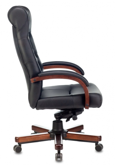 Кресло руководителя Бюрократ Бюрократ T-9928WALNUT/BLACK