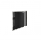 Дверь стекло в раме Рива YALTA LT-S4R Пр black
