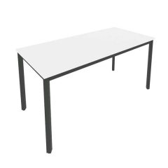 Стол письменный на металлокаркасе Рива SLIM SYSTEM С.СП-6 Белый-Антрацит