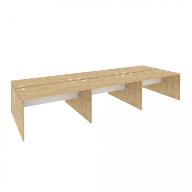 Рабочая станция Рива ONIX O.D.RS-6.3.7 Тиквуд Светлый/Белый