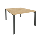 Рабочая станция на П-образном м/к Рива ONIX O.MP-D.RS-2.2.7 Тиквуд Светлый/Антрацит