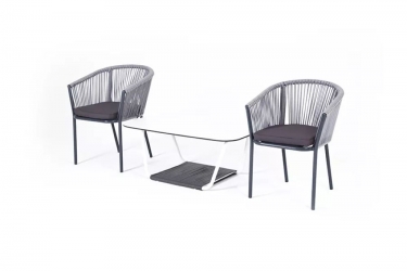 Кофейный набор 4sis Марсель Indoor-4SiS-2410 light-gray