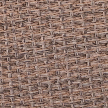 Кофейный комплект плетеной мебели Афина-мебель T605SWT/Y79A-W53 Brown 2Pcs