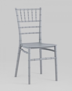 Стул Stool Group Chiavari Кьявари пластик Серебряный