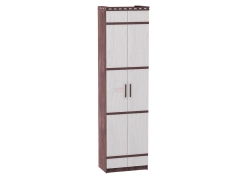 Шкаф 2-х дверный для одежды и белья Ольга 13 МАГ-РИВЕР Анкор темный/Анкор светлый