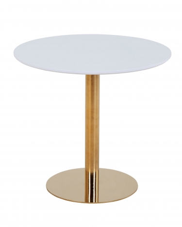 Стол обеденный Stool Group Толедо D80 Белый