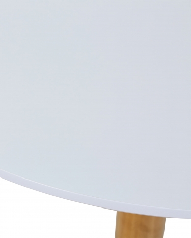 Стол обеденный Stool Group Толедо D80 Белый