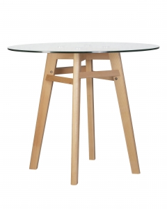 Стол обеденный DOBRIN DOBRIN ALBERT 90 GLASS