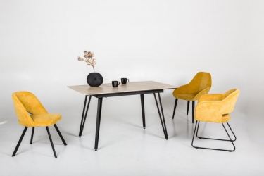 Стол раскладной R-home Диего 140-180 white Дуб Корбридж