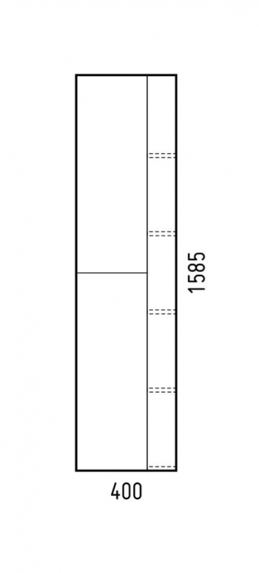 Пенал навесной Corozo Corozo Гольф 40 10544 Пайн