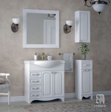 Тумба Corozo Corozo Классика 80 7756 Белая