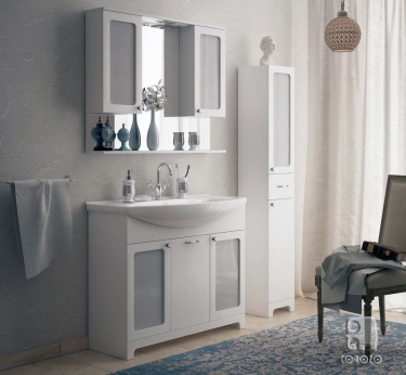 Тумба Corozo Corozo Прованс 105 8254 Белая