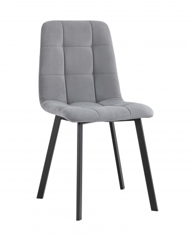 Стул Stool Group Oliver SquareвелюрСерый