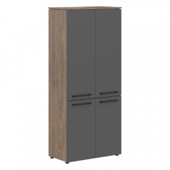 Шкаф с глухими дверьми Skyland MORRIS TREND MHC 85.1 Антрацит Кария Пальмира